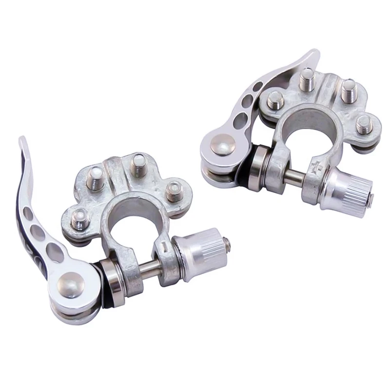 

Pop 2Pcs 12V 6V 24V Boat Race Tractor Truck Toolless Quick Disconnect Battery Main Cable Post Terminal Shut-Off Connectors