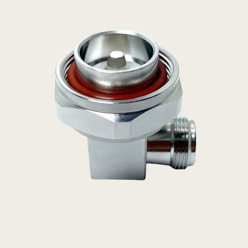 

1 шт./партия, коннектор для разъема 7/16 L29 DIN «штырь-гнездо» под прямым углом 90 градусов