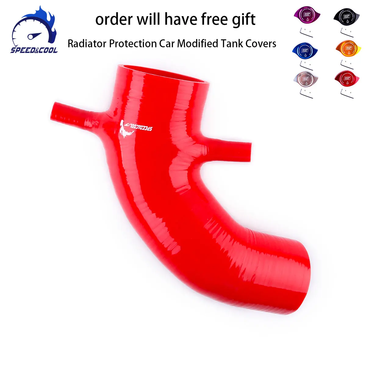 SPEED&COOL For 2001-2005 Honda Civic EP3 Type R Integra DC5 2.0 K20A Silicone Intake Inlet Induction Tube Pipe Hose