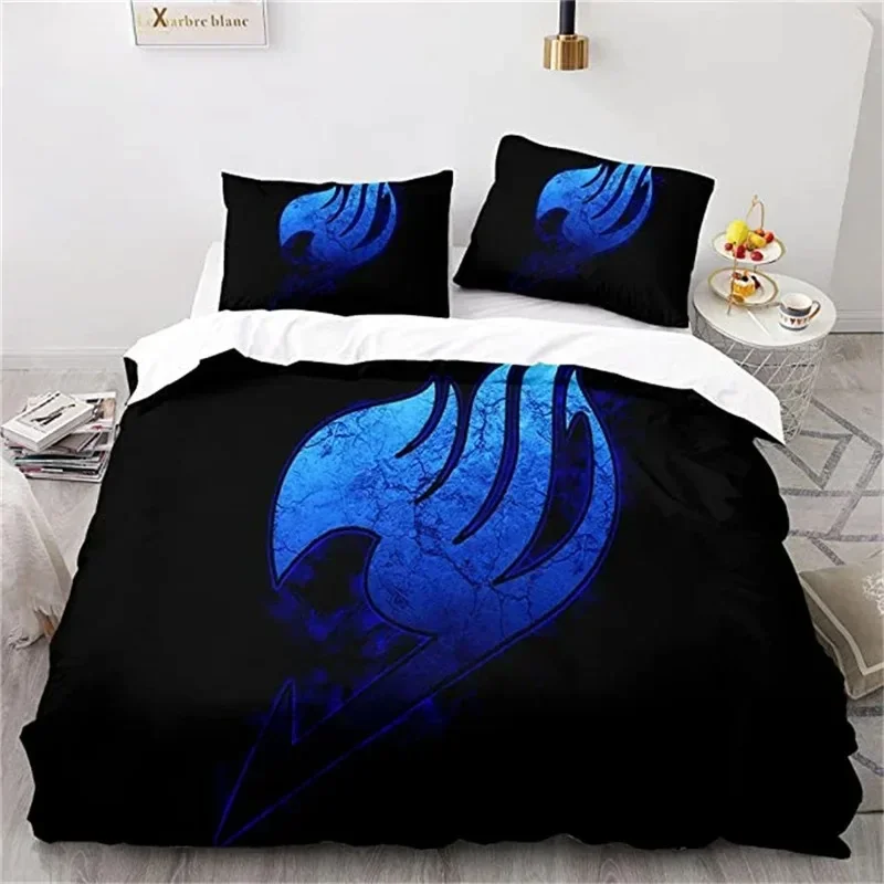 Riven Fairy Tail Icon All Season Duvet Cover Bedding Comforter sets Soft Quilt Cover and Pillowcases Single Double Queen King