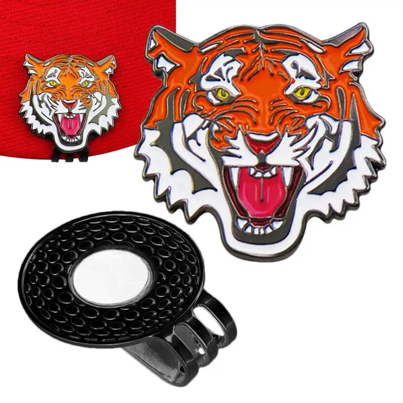 

Golf Marker Magnetic Hat Clip Unique Tiger Design Ball Holder Clip Golf Ball Holder Golf Ball Holder Clip Magnetic Securely