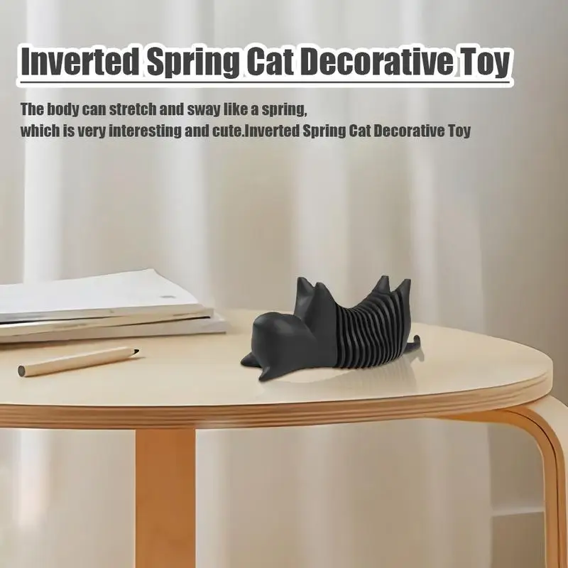 Fidget Toys For Kids Cute Cat 3D Printed Toys Inverted Animals Stretchable Toys Desk Arts And Crafts Fidget Toys Office