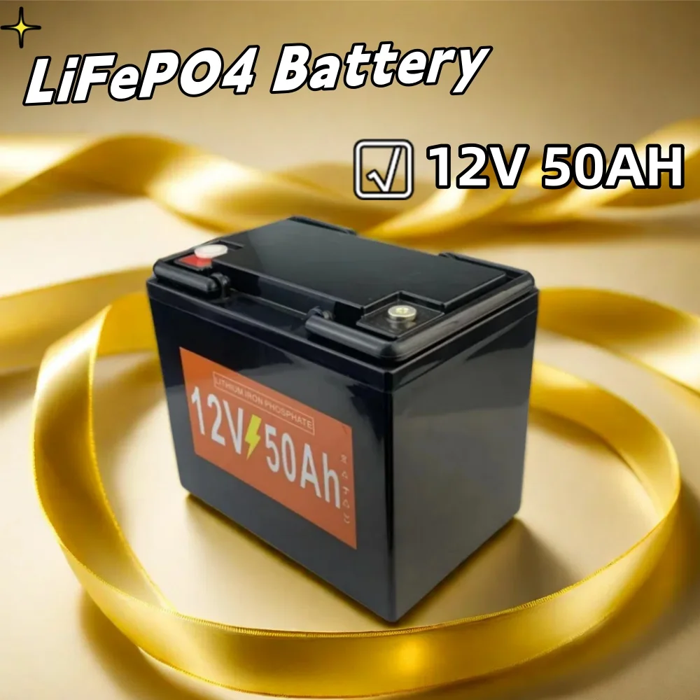 

12V 50Ah Lifepo4 Rechargeable Battery Pack with high capacity and power suitable for outdoor portable backup power supply