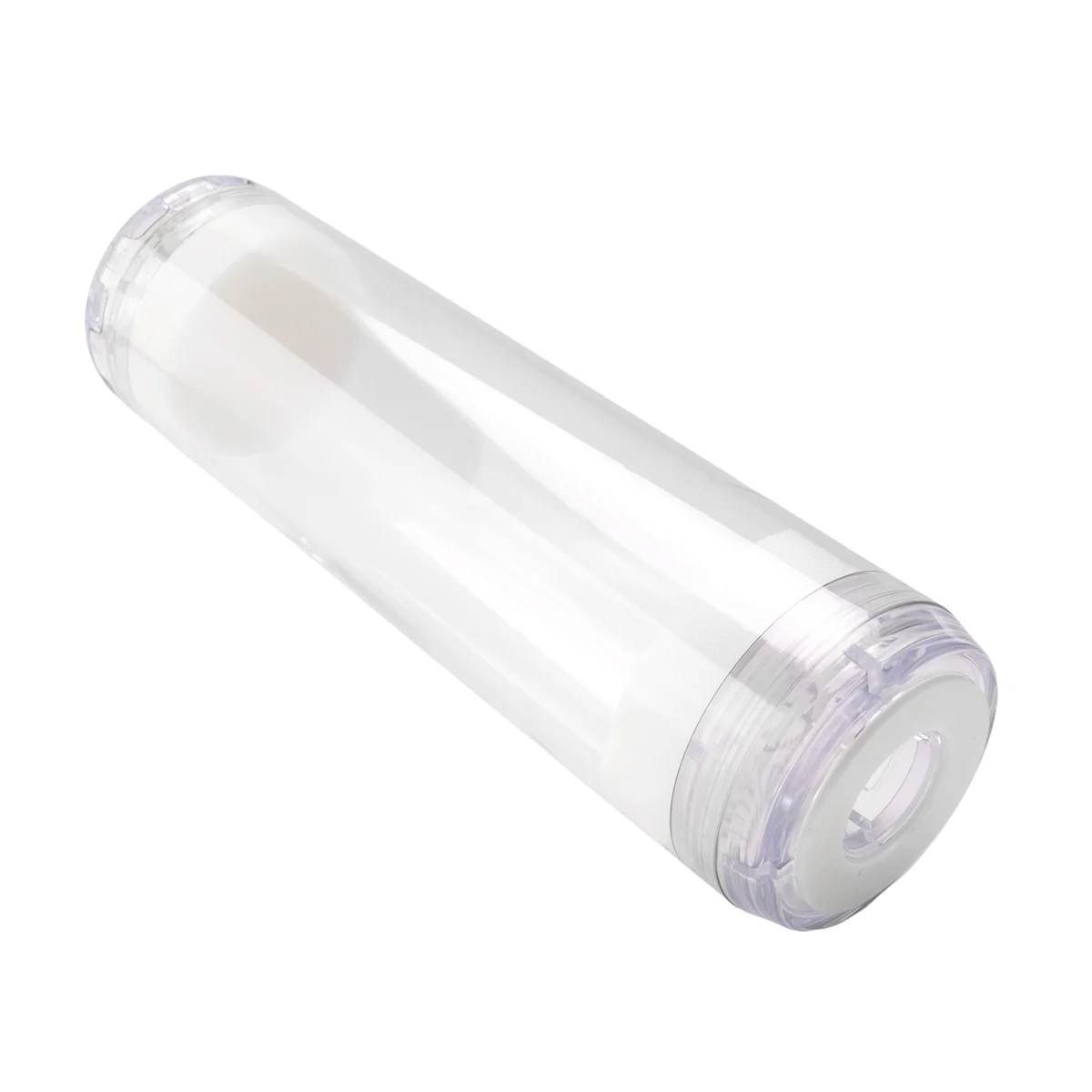 10-Inch Reusable Empty Clear Cartridge Water Filter Housing Various Media Refillable