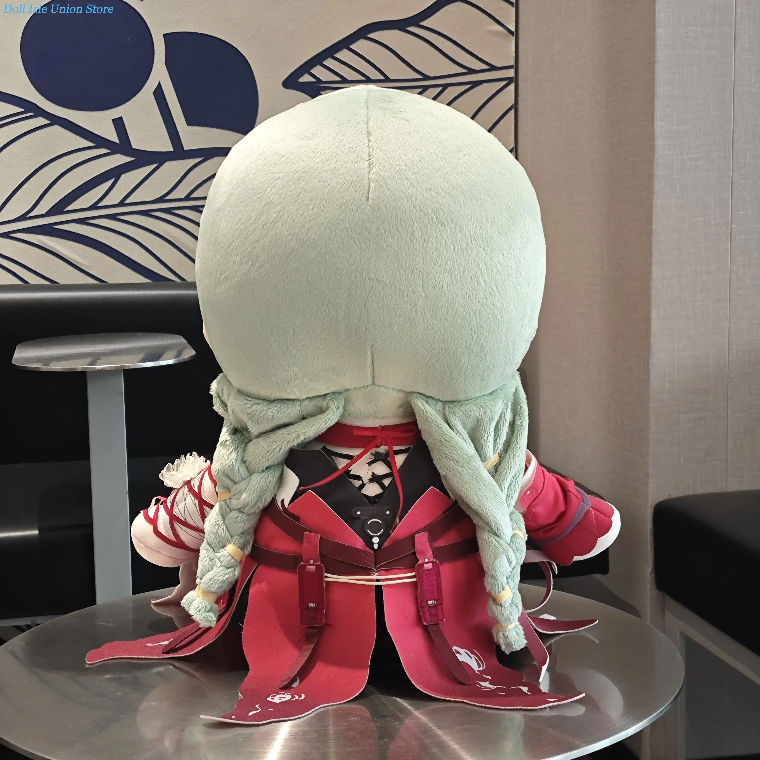 Phrolova Wuthering Waves Attribute Sitting Posture Cotton Doll 40cm Game Large Plush Stuffed Toy Gift Cosplay Figurine Plushie