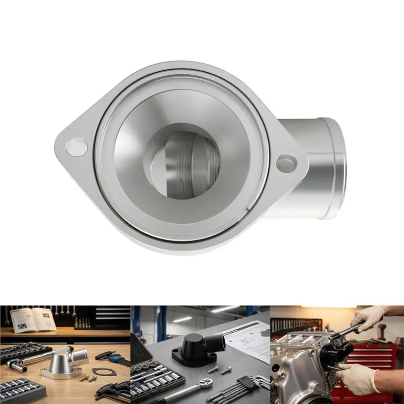 New Arrivals-LS1 LS2 For Vortech Truck Engines GM LS Engines LS 3 LS7 LS9 LSA Billet Swivel Thermostat Housing Water Neck 90 1.5