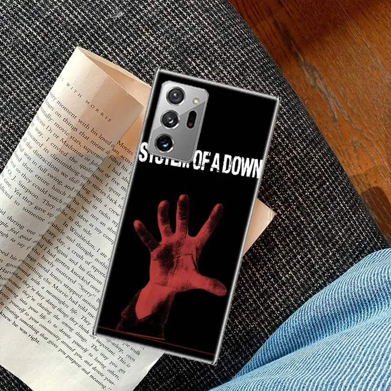 System Of A Down Phone Case For Galaxy A15 A25 A35 A55 A05S A70S A50S A40 A30 A20E A20S A10 A90 5G J8 J6 J4 Plus F52 F62 Cove