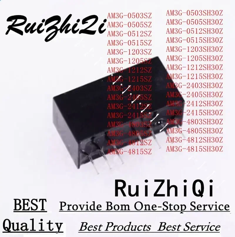 

10 шт./лот AM3G-0515SH30Z AM3G-1203SH30Z AM3G-1205SH30Z AM3G-1212SH30Z AM3G-1215SH30Z AM3G-2403SH30Z AM3G-2405SH30Z 3 Вт DC/DC SIP