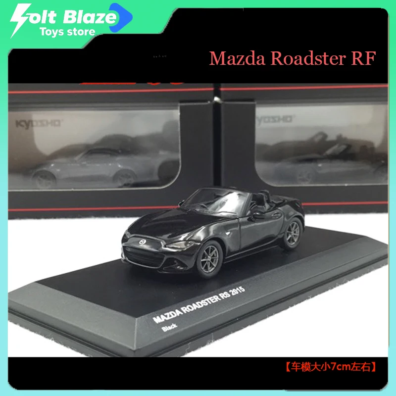كيوشو 1/64 مازدا رودستر RF سيارة رياضية قابلة للتحويل MX-5 نموذج سيارة سبيكة محاكاة نموذج عرض ثابت الصبي جمع الهدايا