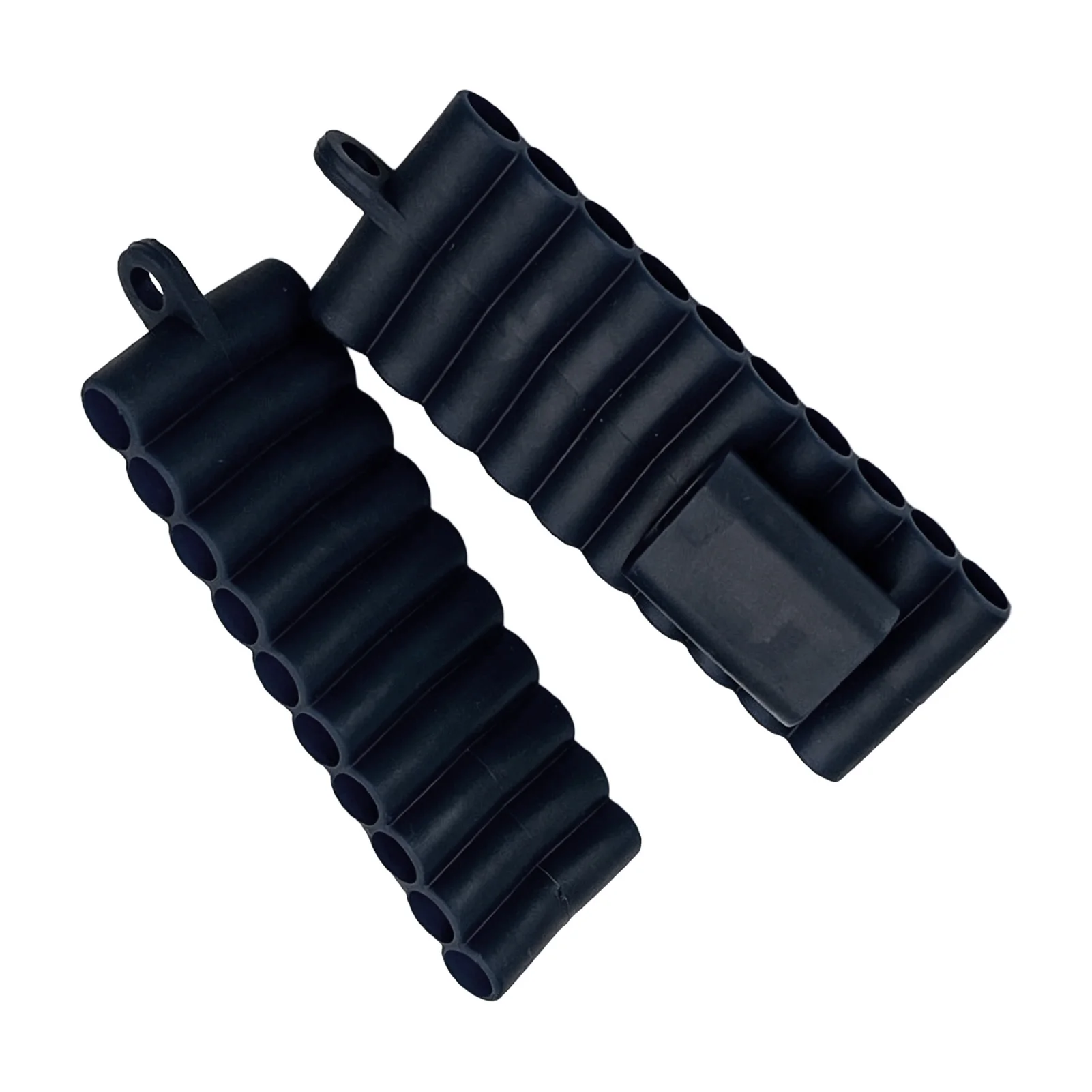Portable Bit Holder Strip Durable for Home Repair 22-Slot PVC Screwdriver Bit Organizer with Carabiner Clip Tool Storage