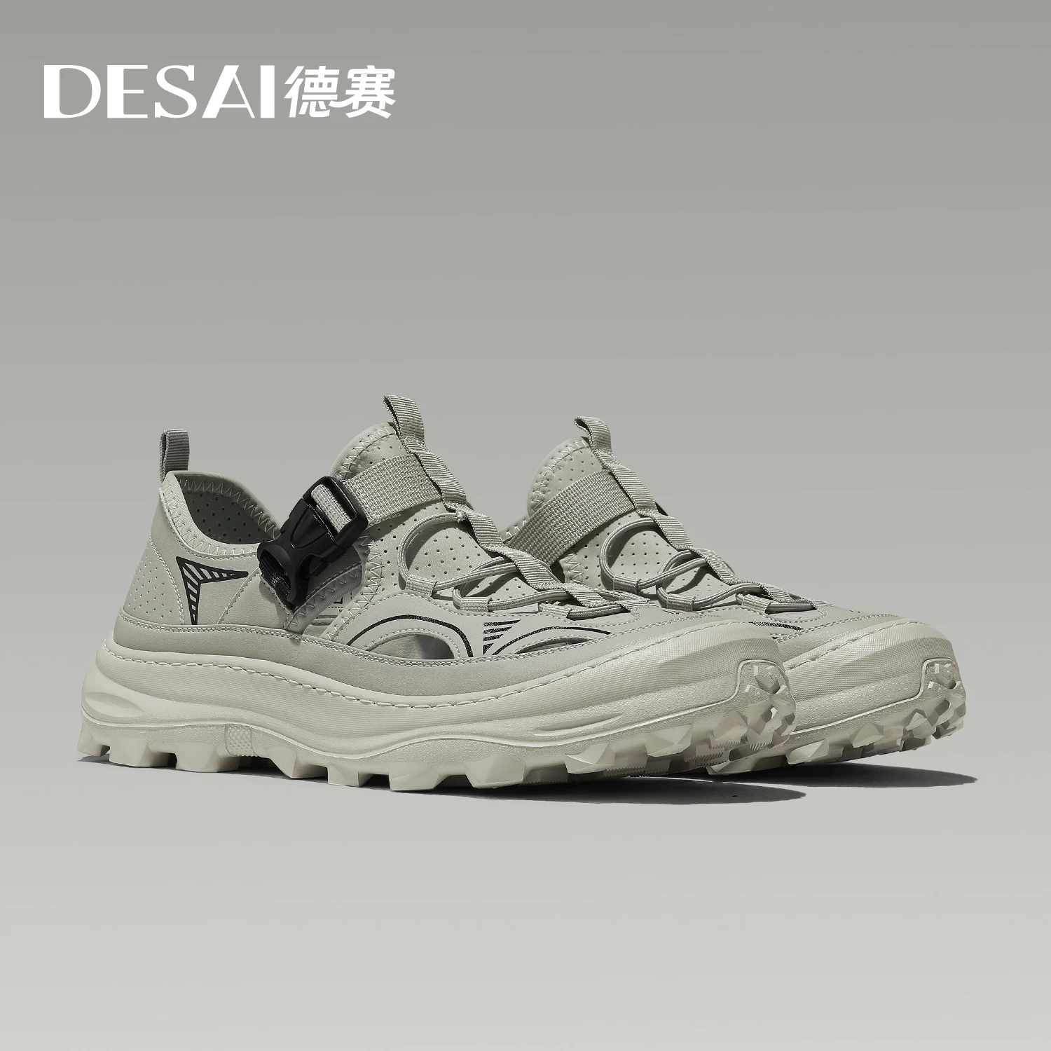 

DESAI Легкая и удобная речная треккинговая обувь; повседневные мужские сандалии на мягкой подошве для использования на открытом воздухе