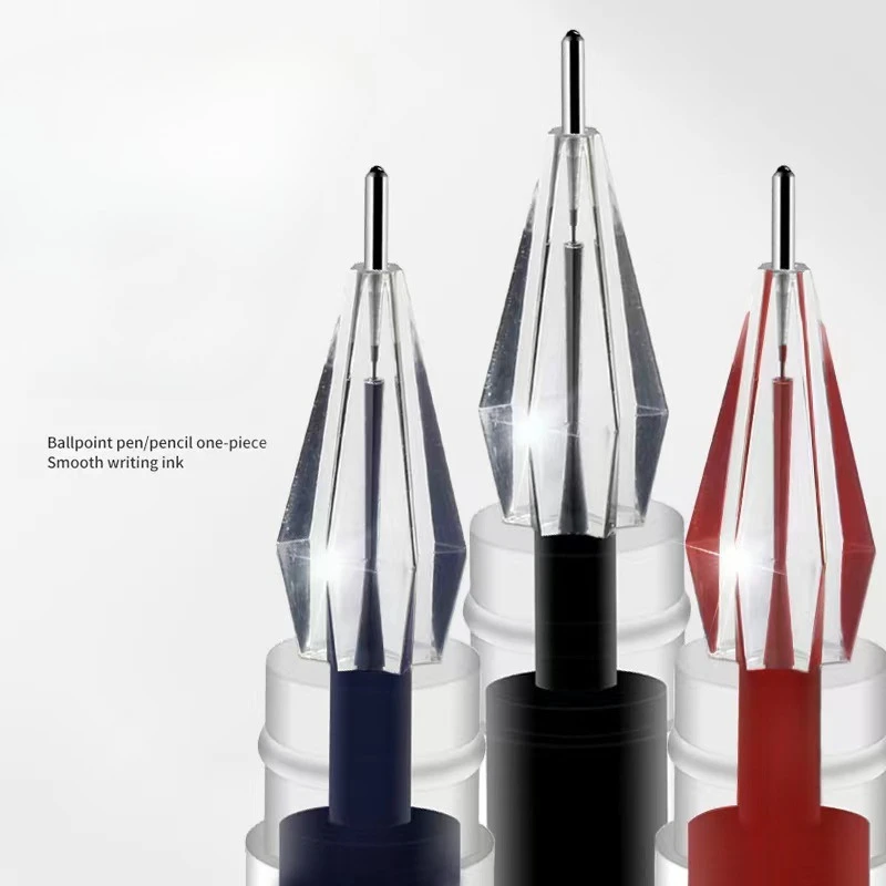 

Diamond Tip Gel Pens, 0.5mm Fine Point, Large Capacity, Special Pen for Student Examination, Suitable for Office and School Use.