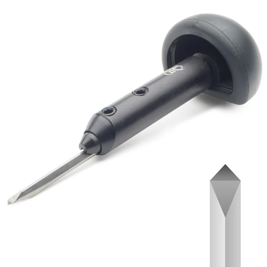 GRS C-Max Burin Graver and Handle Kit Tungsten Carbide Engraving Tool for Intaglio Printmaking & Jewelry Stone Setting