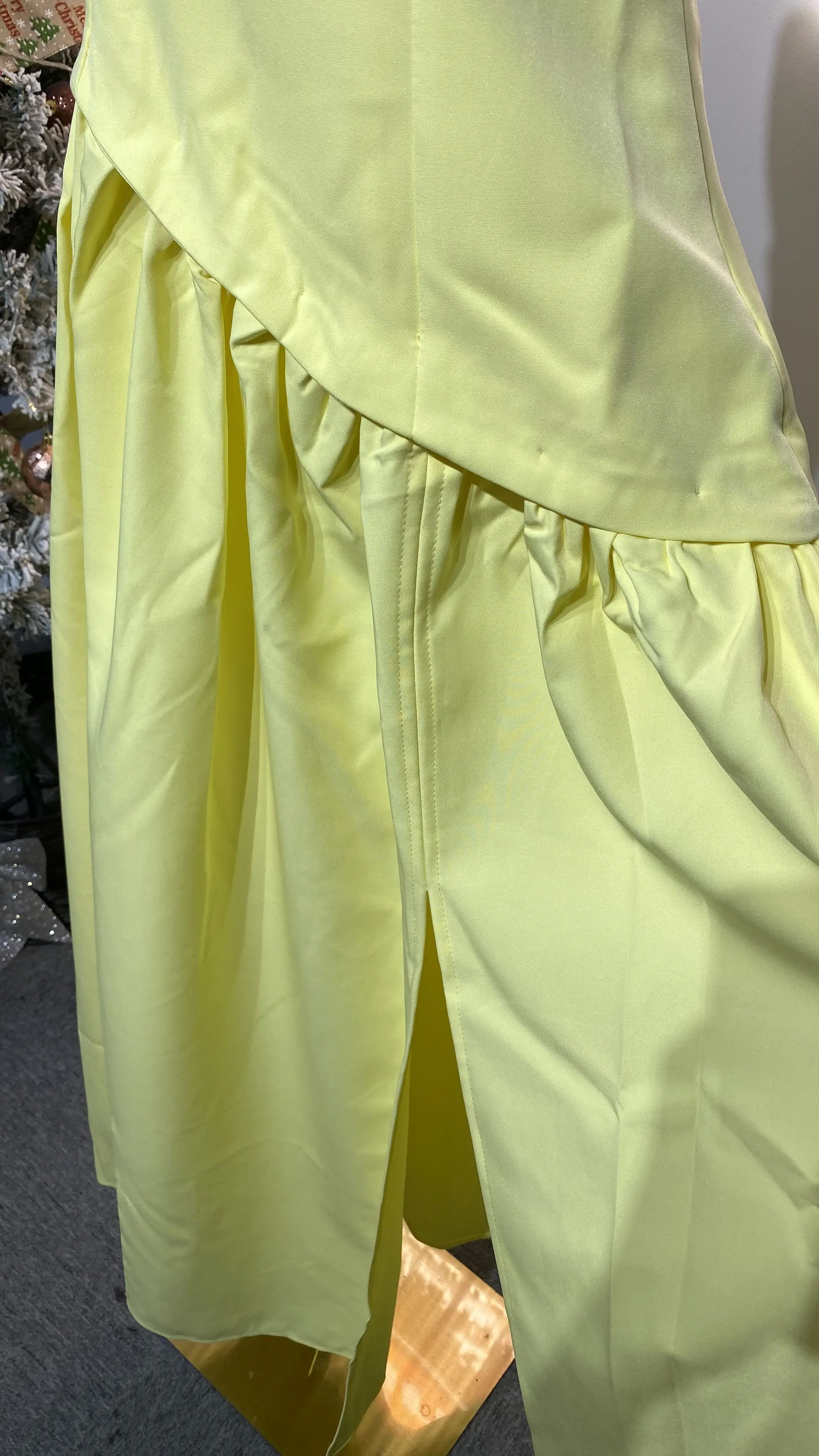 فستان سهرة صيفي كاجوال بدون أكتاف لعام 2025 مع ربطة عنق، بدون ظهر، درزات ضيقة، فستان حفلة عيد ميلاد نسائي-GZXX190