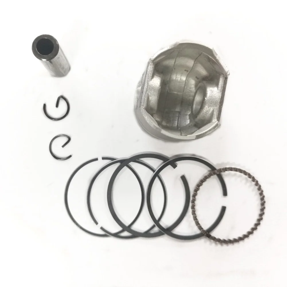 1pc Piston Kit Trapezoidal Ring 12111-22G02 3 Ring Slots Accessories Aluminum Piston Kit For Suzuki Choinori 50