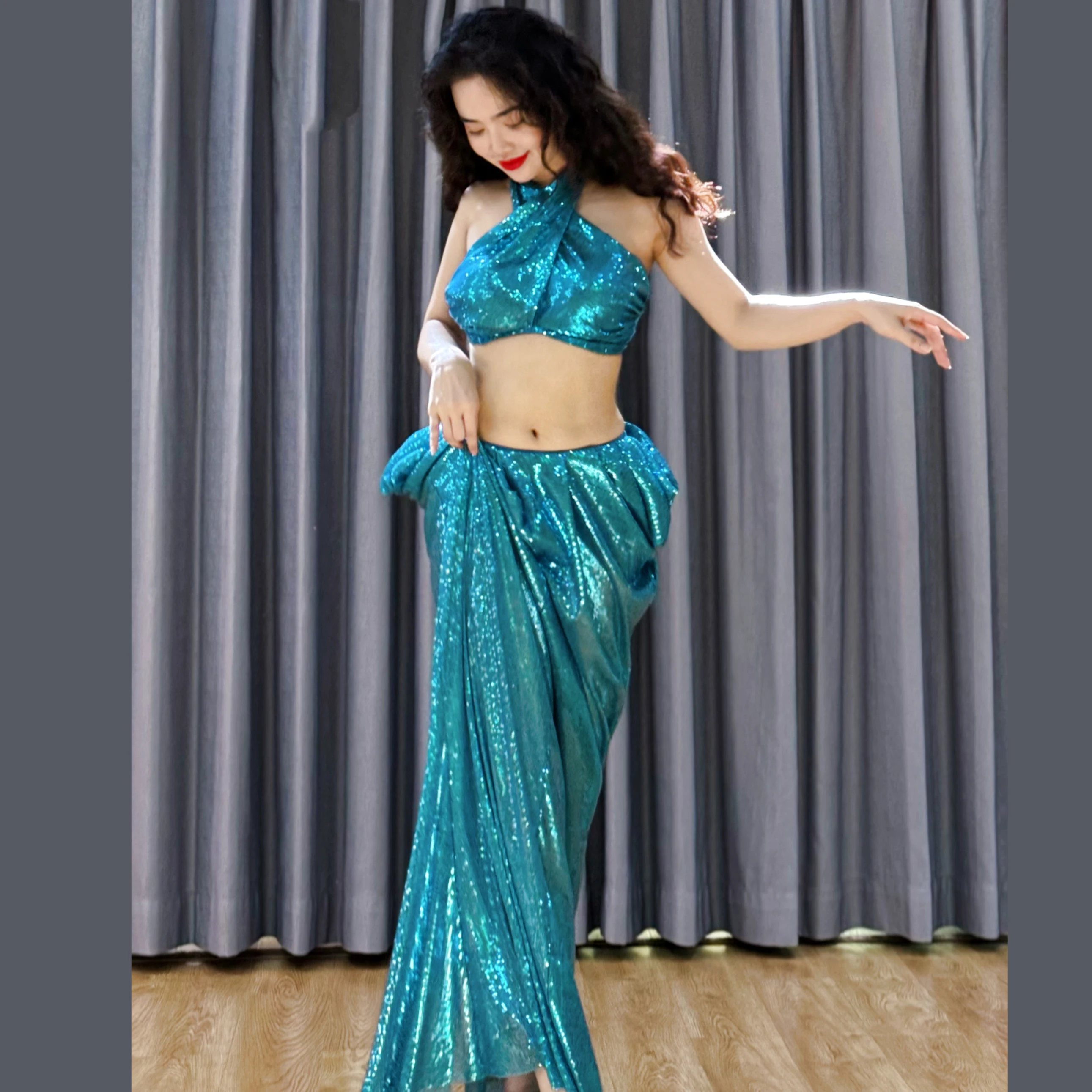 New Bellydance Outfits for Women Customized High end Sexy Professional Performance costumes Oriental Dance Competition clothing