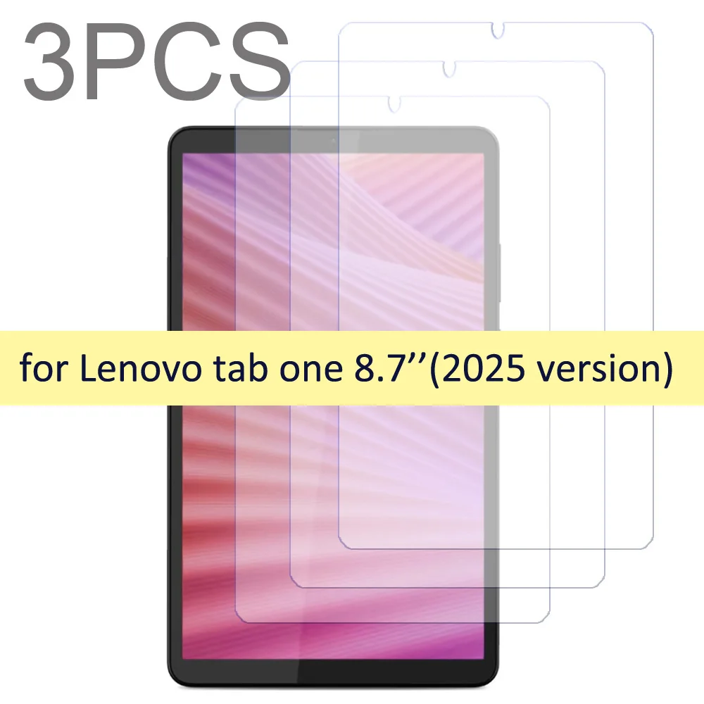 

3PCS screen protector for Lenovo tab one 8.7'' tablet (2025 version) tempered glass protective film