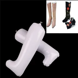 2pcs/lot Boots Stand Shaper Inflatable Useful Long Boots Shoes Stand Holder Stretcher Support Shaper Plastic Shoe Hanger