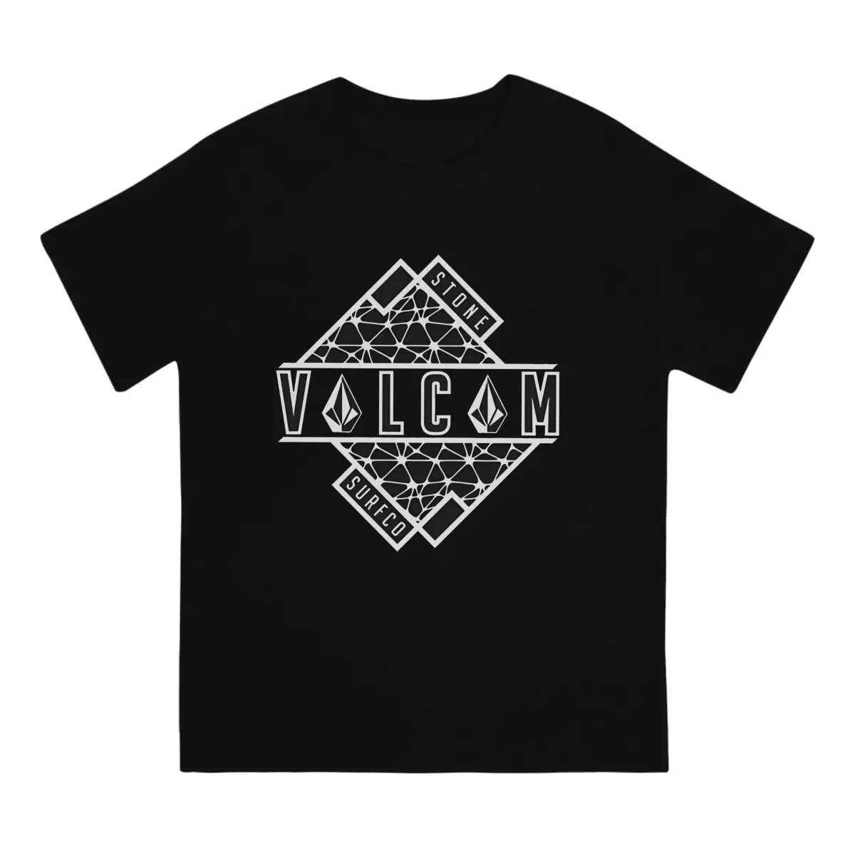 Stone Surfco Hip Hop TShirt Volcom Leisure T Shirt Summer T-shirt For Adult