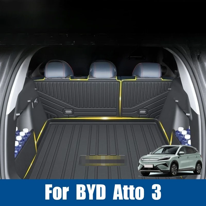 For BYD Atto 3 2026 All Weather Full Coverage TPE Car Trunk Mat…