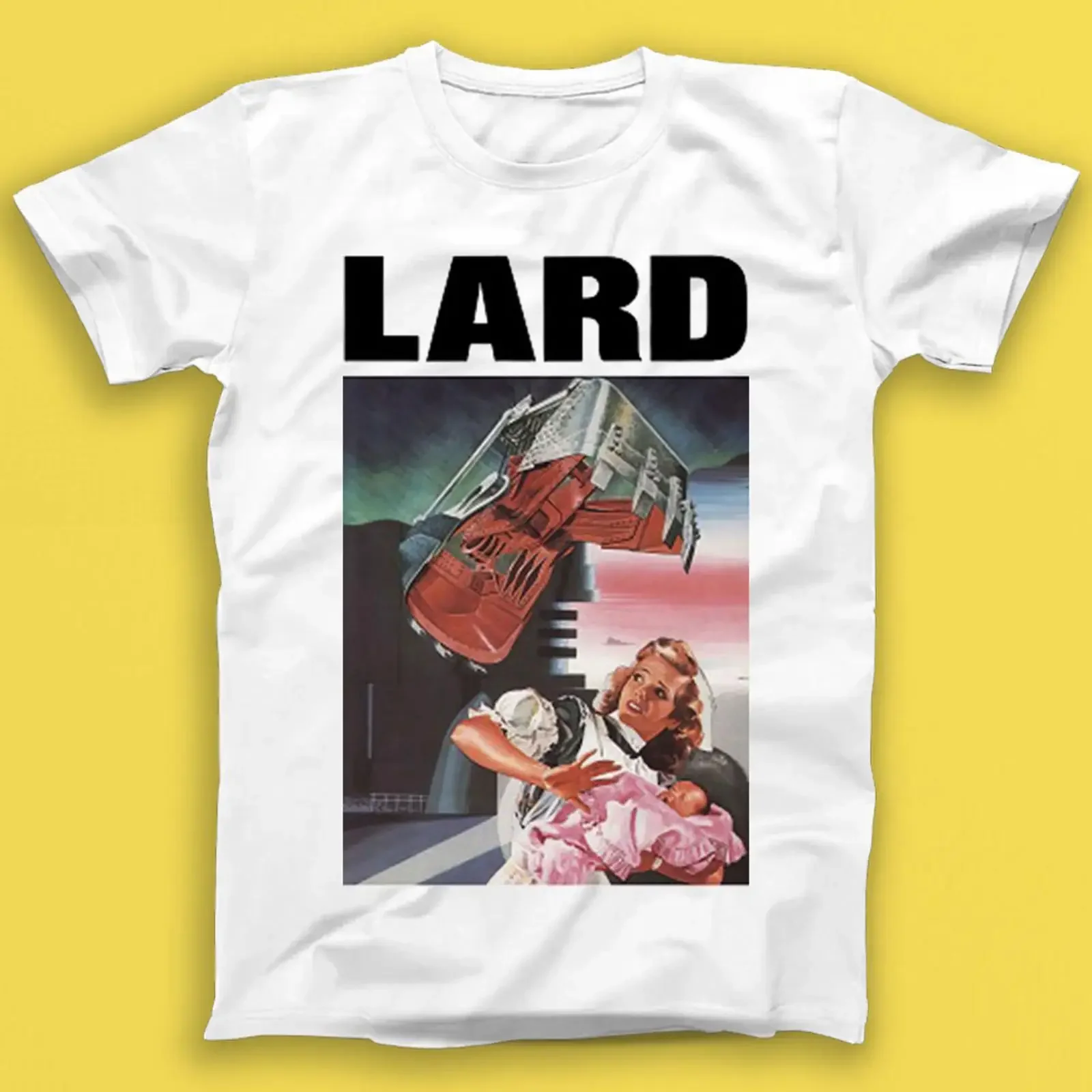 Lard The Last Temptation Of Reid Punk Rock Metal Music T Shirt 2083 vintage Washed fashion Stylish designer clothes Slightly