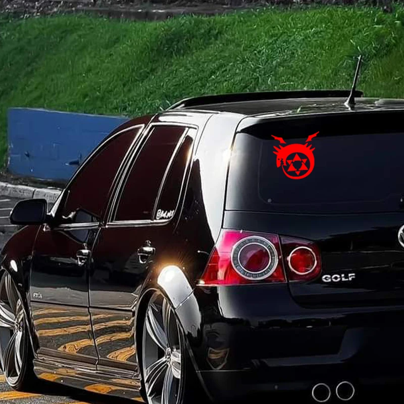 شارات ALCHEMIST Ouroboros، مثل وشم Lust، لعشاق الرسوم المتحركة والمحبي، ملصق عالي الجودة للسيارات والشاحنات والدراجات النارية وأجهزة الكمبيوتر المحمولة #4