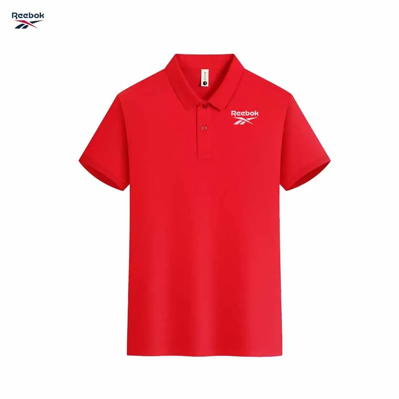 Reebok 2026 New Men's Regular Fit Short Sleeve Collar Shirt Soft and Comfortable Fabric Casual Sportswear Summer Fashion Top T-S - view 2
