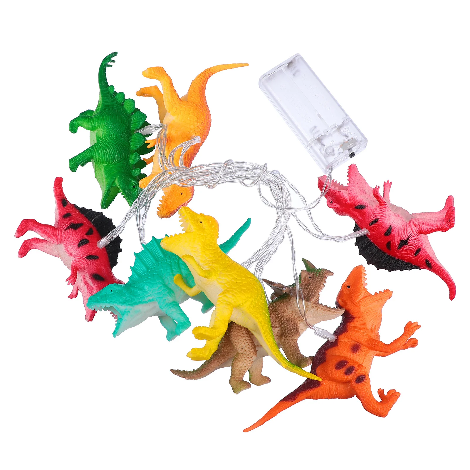 1 Set Dinosaur String Lights Operated Led String Light For Kids Room Decor Party Decoration Lamp Creative Lamps Home
