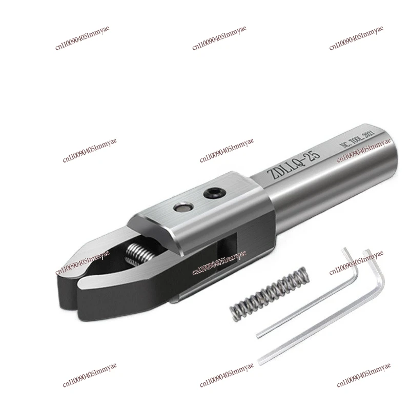 

Numerical control lathe puller automatic feeder fixture