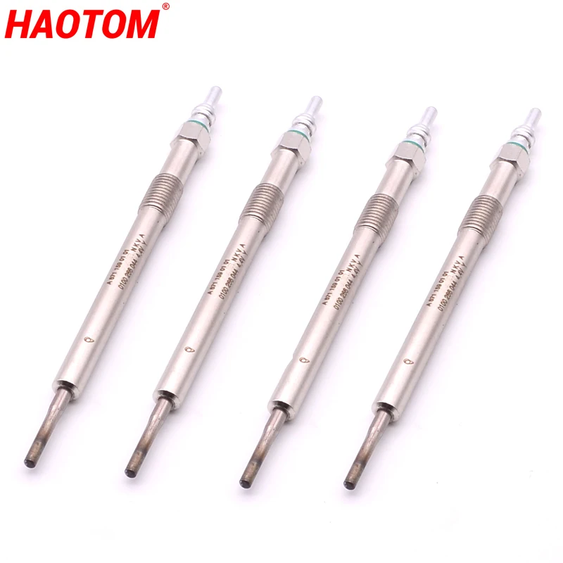 4PCS/Set Glow Plug For SSANGYONG ACTYON KORANDO C RODIUSCOD Korando New Actyon 2.0 6711590101