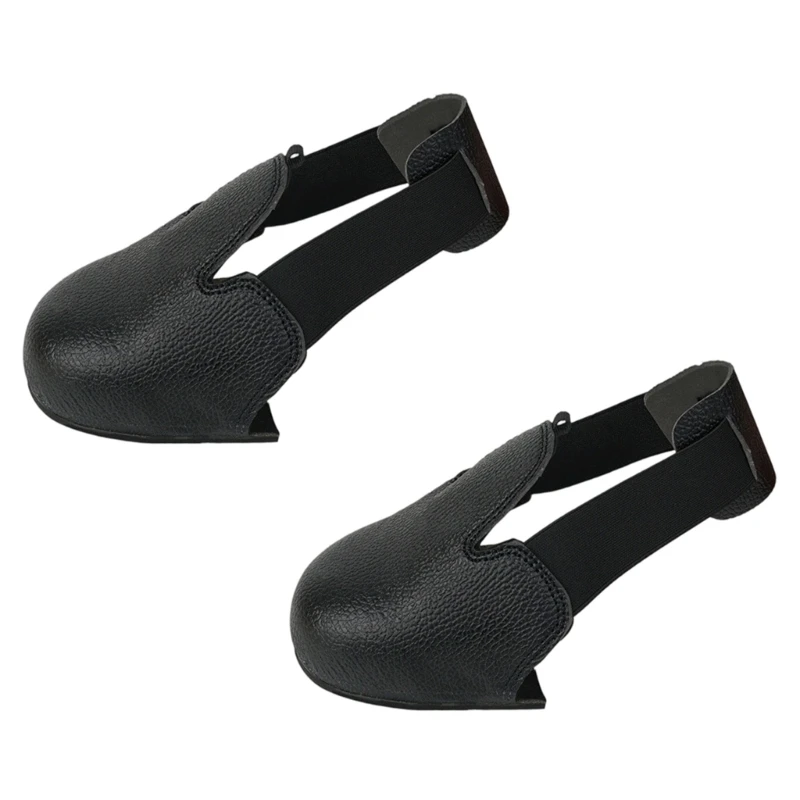 

Work Shoe Covers Steel Toe Guard Slip Resistant Breathable Adjustable Design