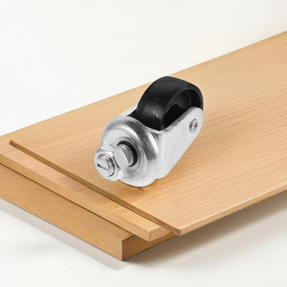 2Pcs Floor Jack Swivel Casters Heavy Duty Threaded Rod Wheels for Heavy Load Stable Lifting and Efficient Positioning