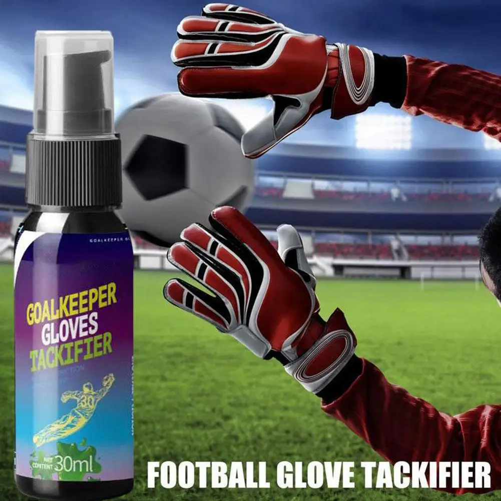 

Goalkeeper Glove Spray Football Grip Spray for Goalkeeping Gloves Non-slip Enhanced Sticky Baseball Replacement Glove Glue