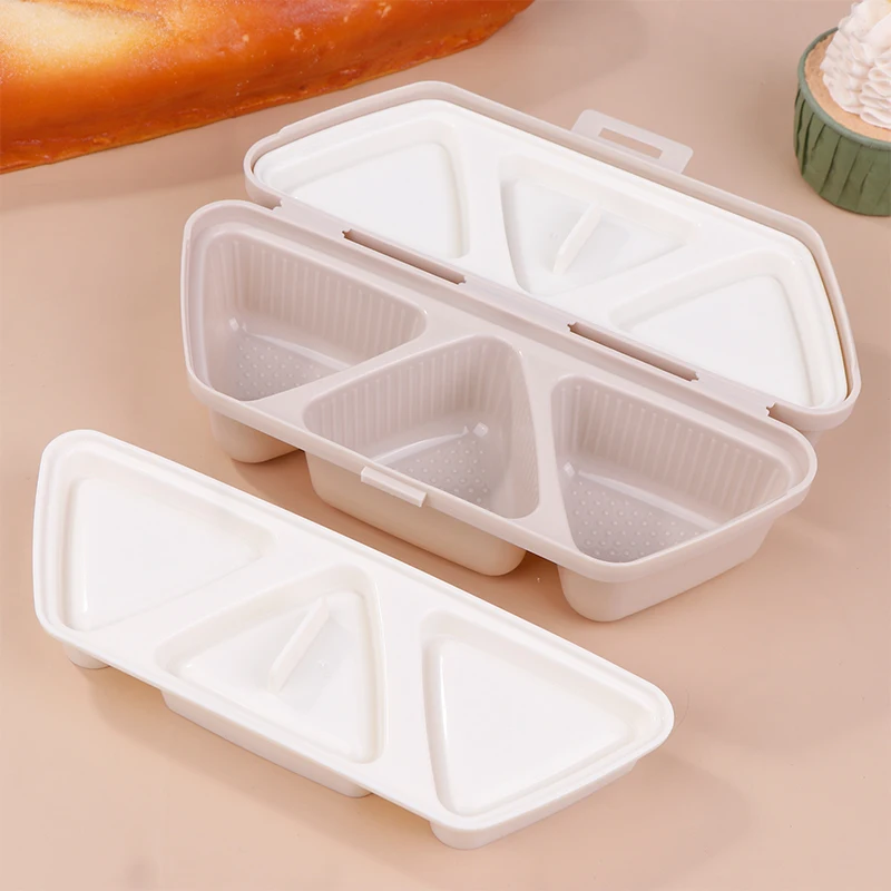 Trilater Form For Rice Sushi Mould Sushi Bento Box Folding Portable Originality Kitchen Supply Party For Kids Making Kit