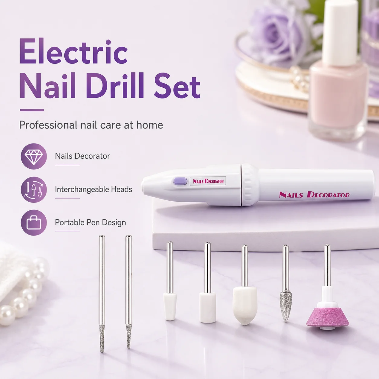 7Pcs Drill Screw Tools Set, Epoxy Resin Jewelry Making Kit, Grinding Polishing Tools for DIY Resin Crafts & Handmade Jewelry