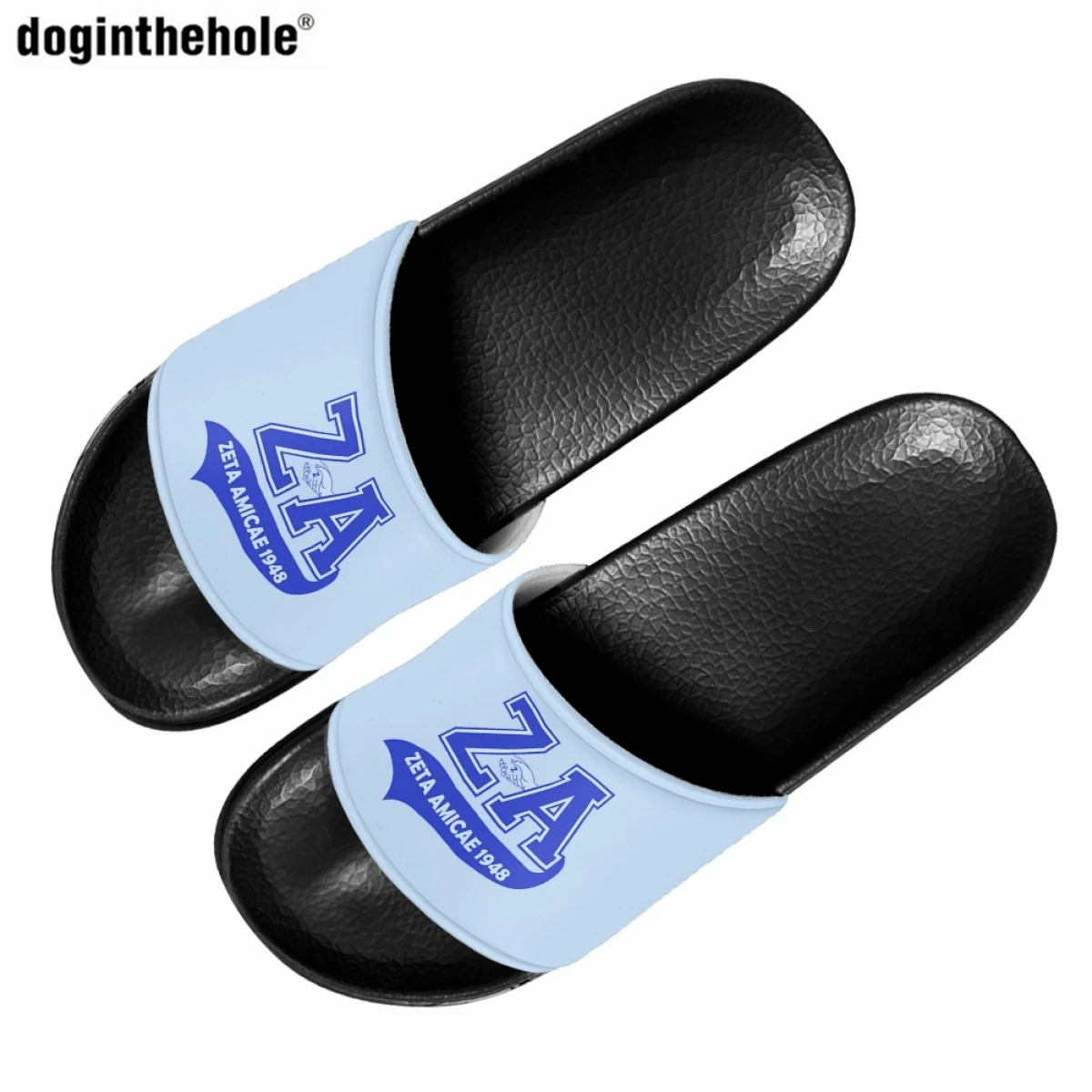 

Friends of Zeta Sisterhood Design Printed Women's Slippers Men's Casual Outdoor Beach Vacation Sandals Home Non-slip Slippers