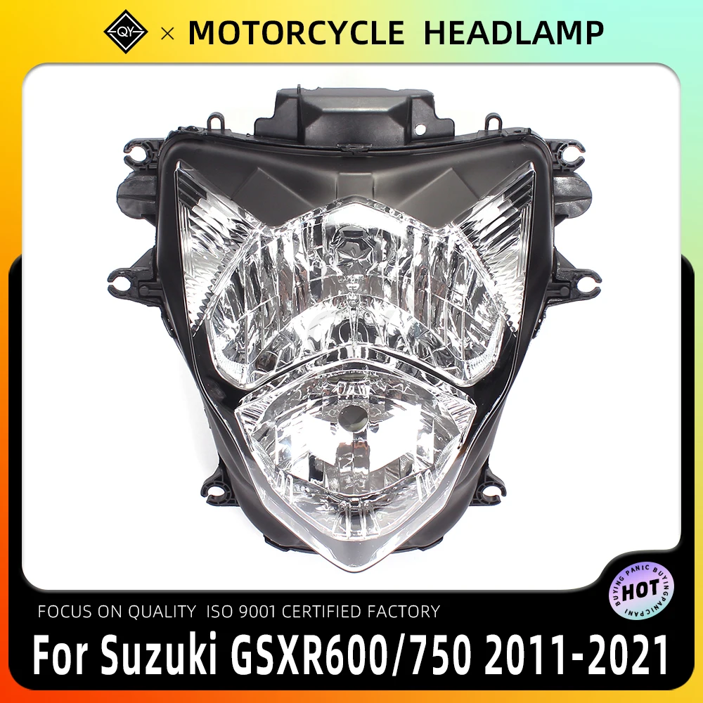 

LQYL Motorcycle Headlight Headlamp Head Light Lamp assembly For SUZUKI GSXR600 GSXR750 GSXR GSX-R 600 750 2011 20212 2013 2021