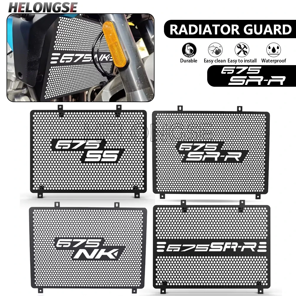 

2025 Radiator Guard Grille Cover Protective For CFMOTO CF 675NK 675SR 675 SRR 675 NK 2024 2026 675SR-R Motorcycles Accessories