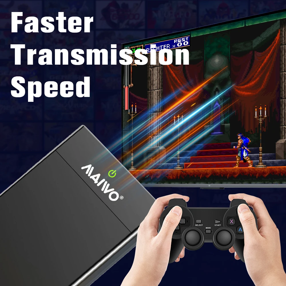 AAA Large Game Console 12TB HDD with 390+ AAA PC Games Playnite External Hard Drive for PS4/PS3/PS2/PS1/Wii for Wins PC/Laptop