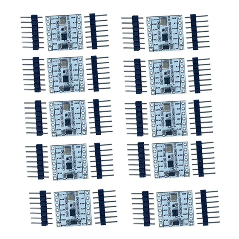 ABJF-10PCS ICM-45686 + QMC6309 وحدة مصنوعة لتتبع Slimevr لمشروع DIY 10 قطعة