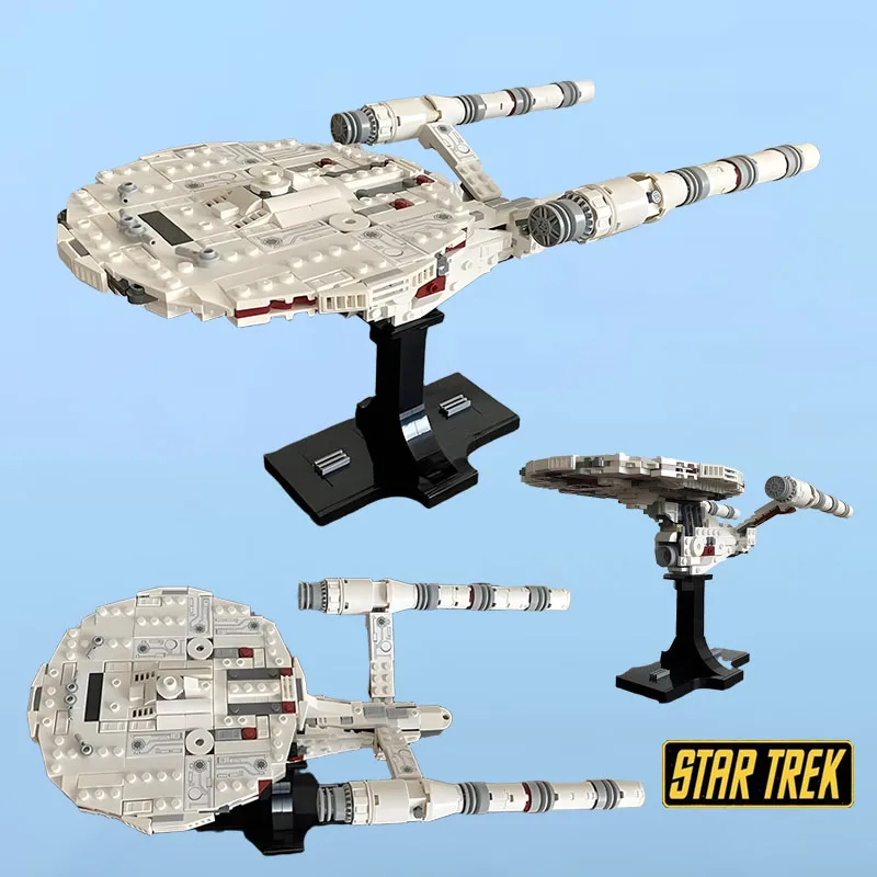 

NEW MOC USS Enterprise NCC-1701 Building Blocks Set Midi Scale DIY Bricks Model Children Education Collection Toys Gifts
