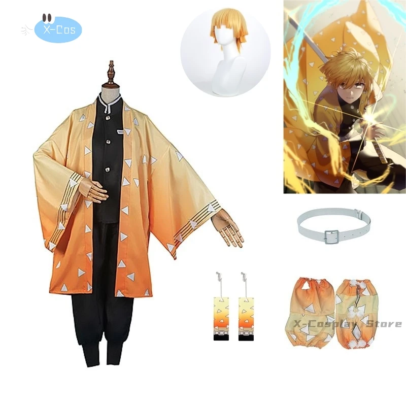 زينتسو ملابس تنكرية ، أزياء نسائية للهالوين ، قاتل شياطين الأنمي ، أزياء كاملة للرجال البالغين ، منتجات جديدة