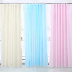 1PC Shower Curtain PEVA Waterproof Shower Curtain Thickening Bath Curtain With Hooks Bathroom Screens Bathroom Accessories