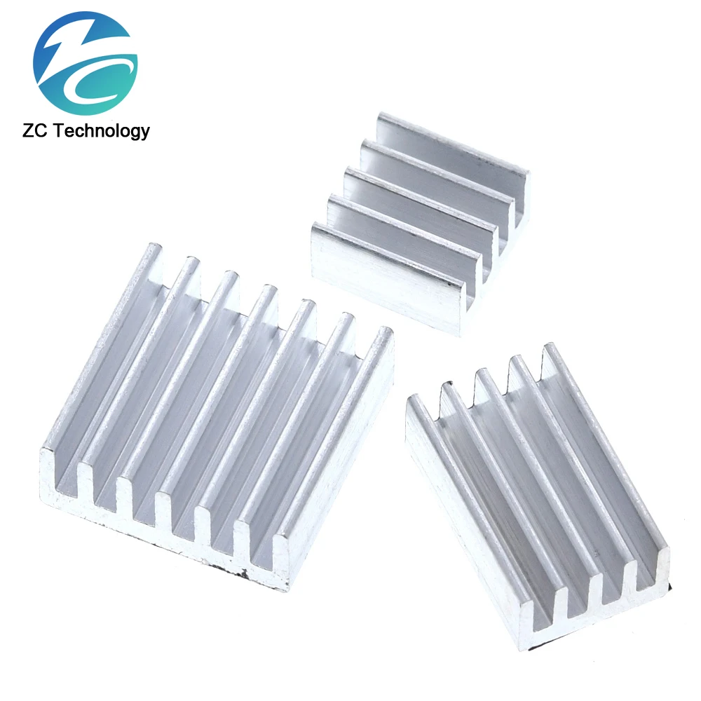 For Raspberry Pi 4 Heat Sink 3pcs Raspberry Pi 4B Aluminum Heatsink Radiator Cooling Kit Cooler for Raspberry Pi 4 Model B