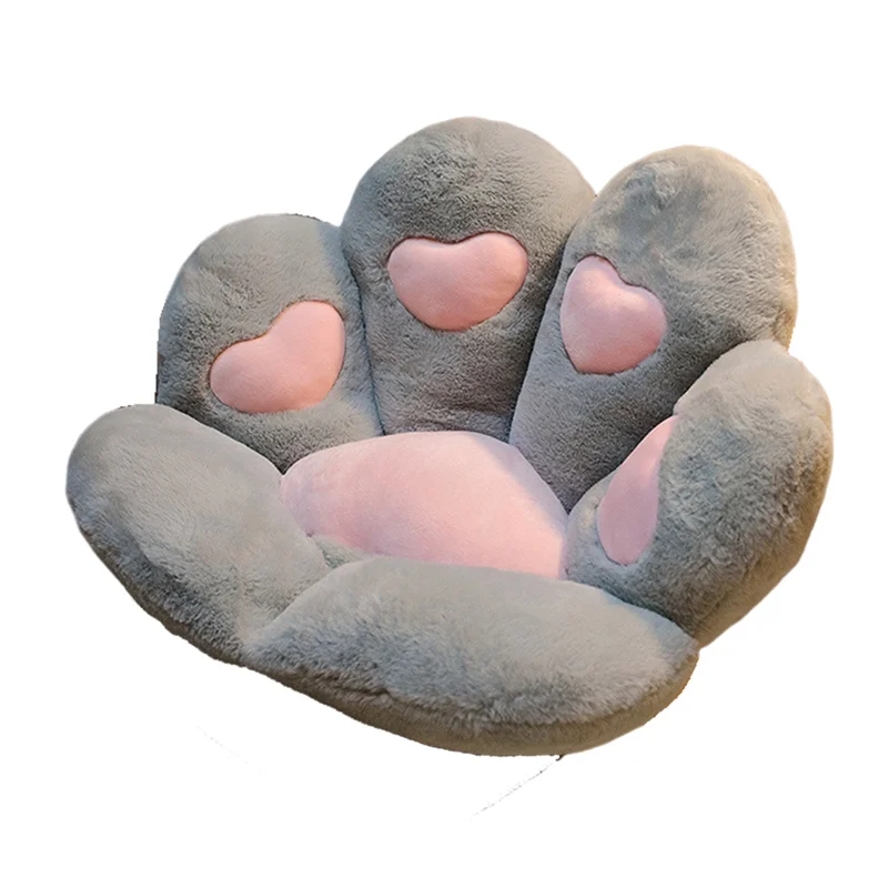 

A76K Cats Paws Cushion Kawaii Chair Cushions 27.5 X 23.6Inch Kawaii Stuff Seat Pad Comfy Lazy Sofa Office Floor Pillow