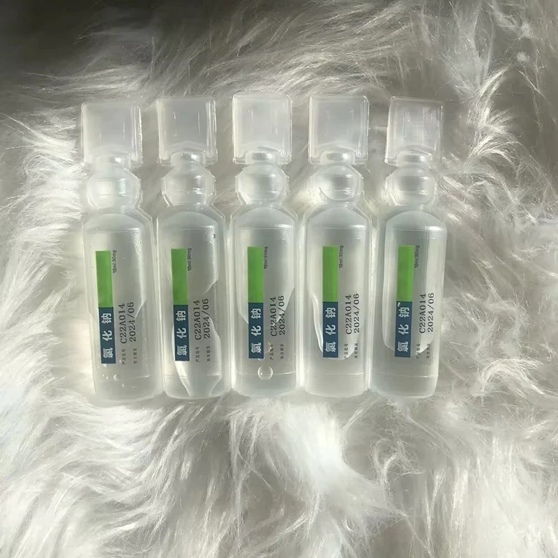 كلوريد الصوديوم الملحي الفسيولوجي للوشم 0.9 حل تنظيف المياه المالحة المميزة 10 مللي التنظيف الخارجي