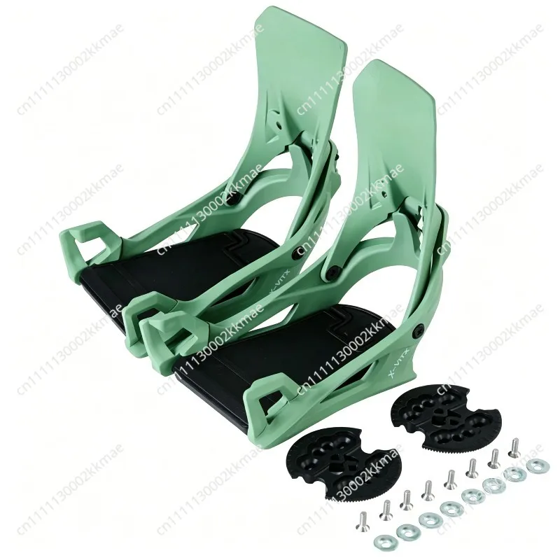 Snowboard Bindings and Boots Step-on Set