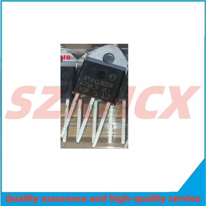 10PCS/LOT 100% Real Original New BTA41600B BTA41800B TO-3P Imported Triac BTA41 600B 800B BTA41-600B BTA418008 BTA416008