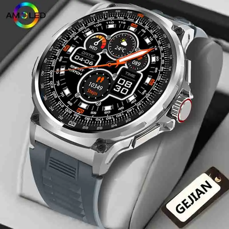 

New men's Bluetooth calling smartwatch 1.85-inch 360 * 360 multi sport mode 710mAh large battery outdoor fitness smartwatch 2024