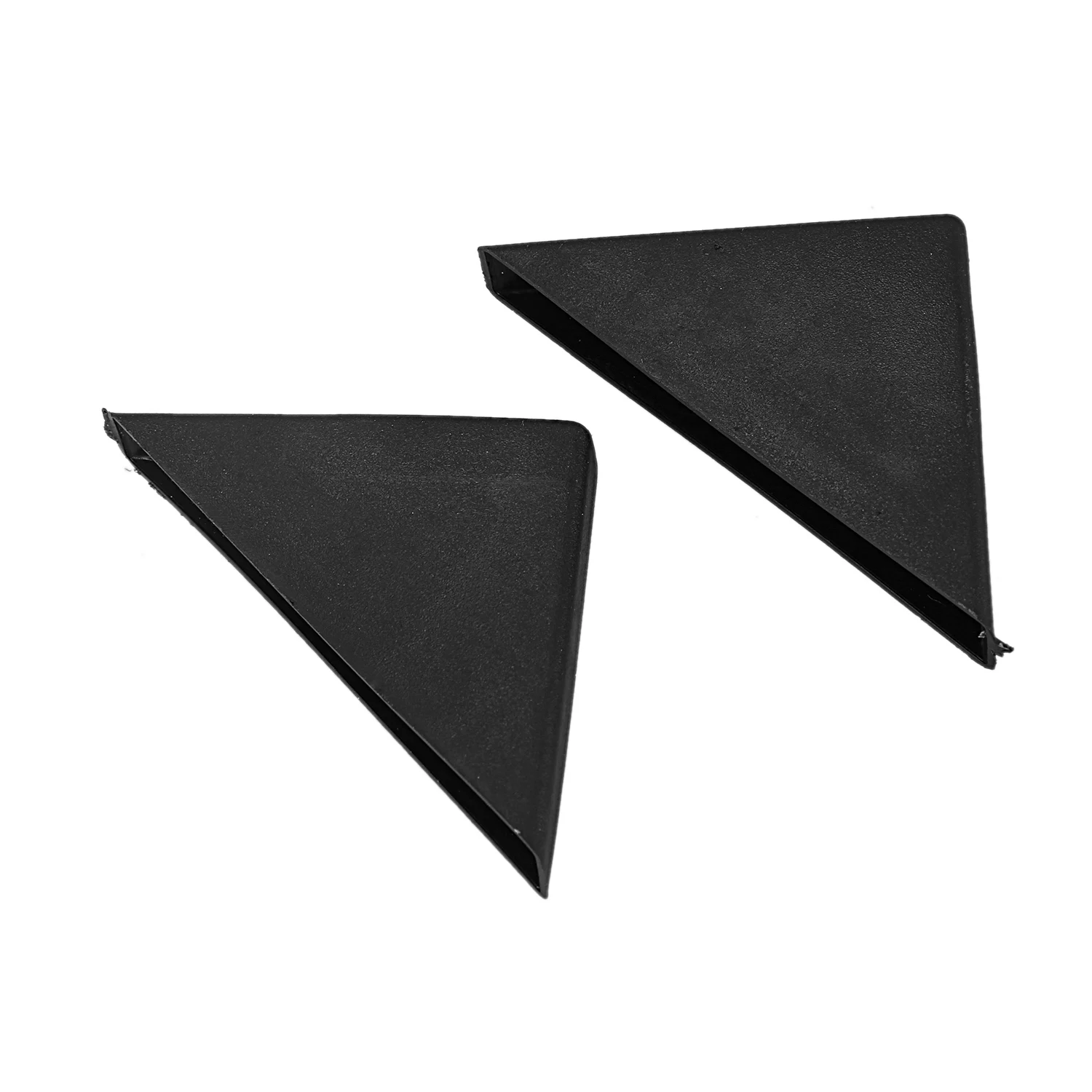 ABZV-12 stuks vorm driehoekig glazen tafelhoekbeschermer kussen 10 mm x 75 mm